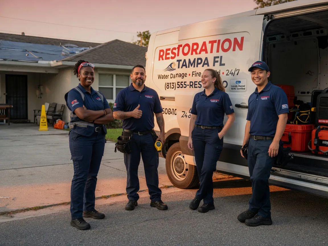 Water Damage Restoration company in Hortonville, WI